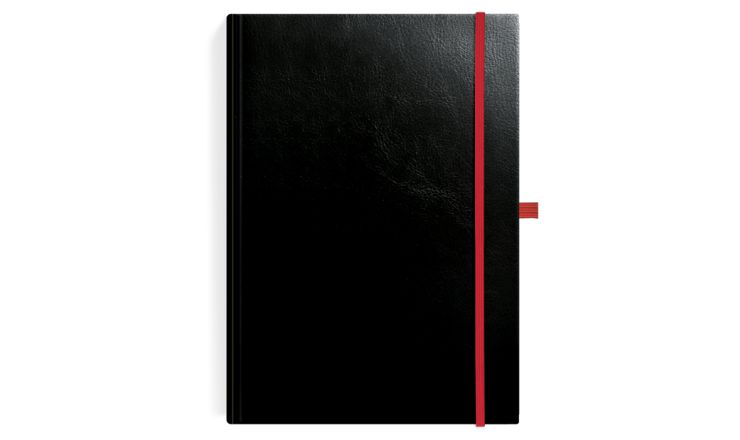 notes książkowy A5 czarny