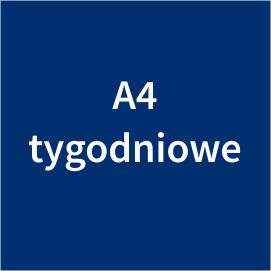 kalendarze A4 tygodniowe z logo